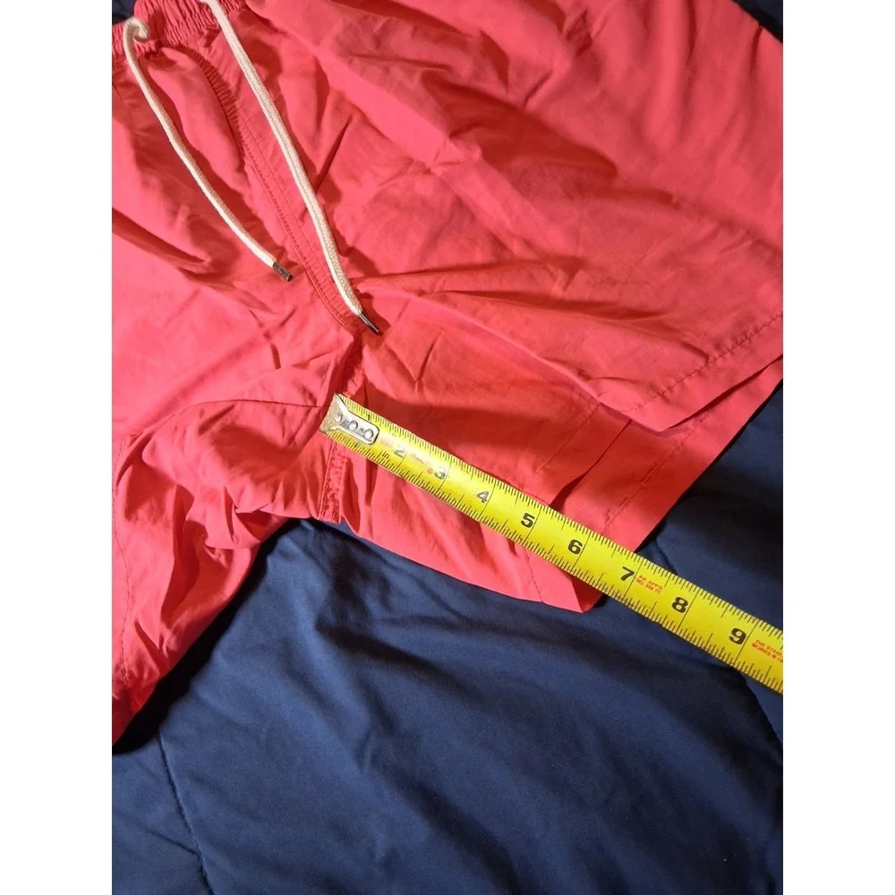 Polo Sport Ralph Lauren Mesh Lined Drawstring Swim Trunks‎ Shorts Pink Blue XXL